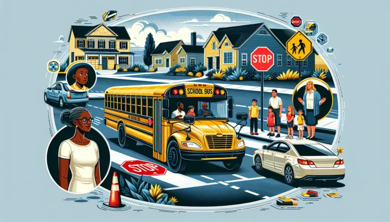 reckless driving for passing a stopped school bus